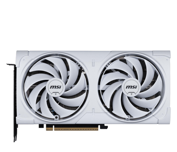 MSI GeForce RTX 5070 Ventus 2X OC White 12GB GDDR7 DLSS4 - 1318513 - zdjęcie